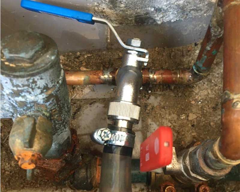 reparación fontanería