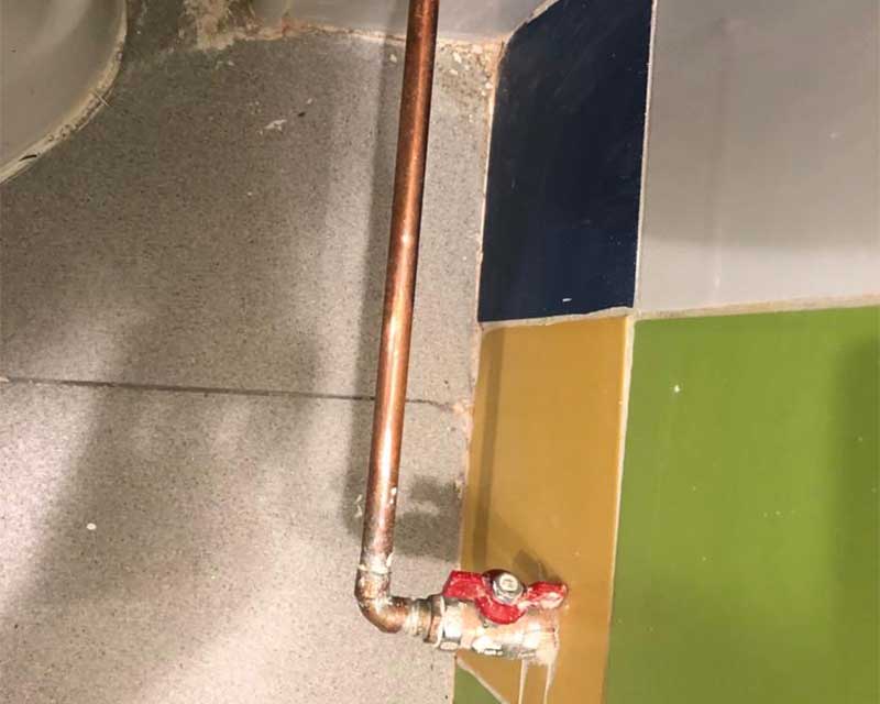reparación fontanería